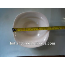 KC-00547 tigela de sopa cerâmica de cor branca de 65mm